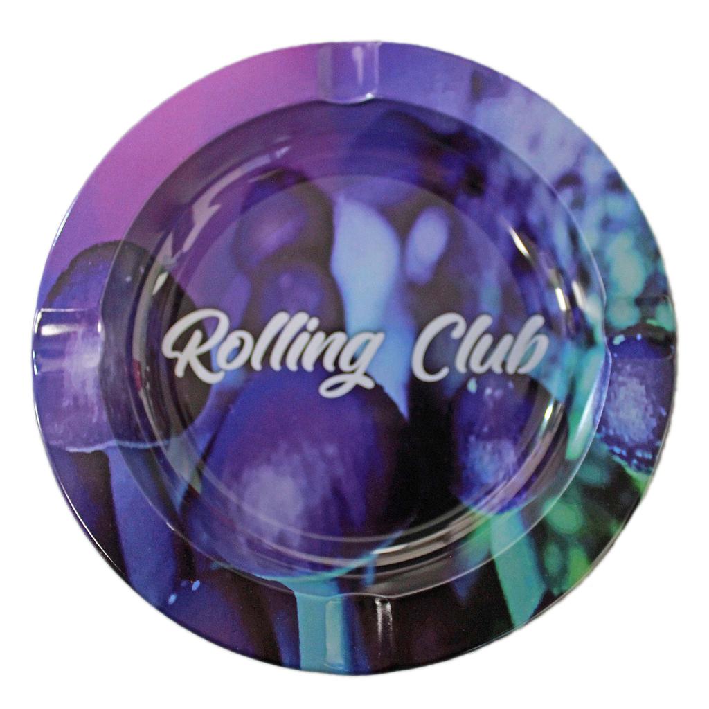 Rolling Club | Metal Ashtray - Small Metal Ashtray Maq Distributors Magical Mushrooms