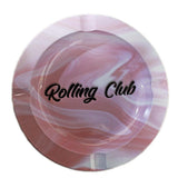 Rolling Club | Metal Ashtray - Small Metal Ashtray Maq Distributors Pink