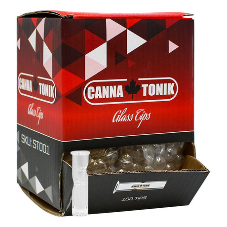 Cannatonik | Glass Tips-Round End 100 Per Display Filter Tip Maple Craft Inc
