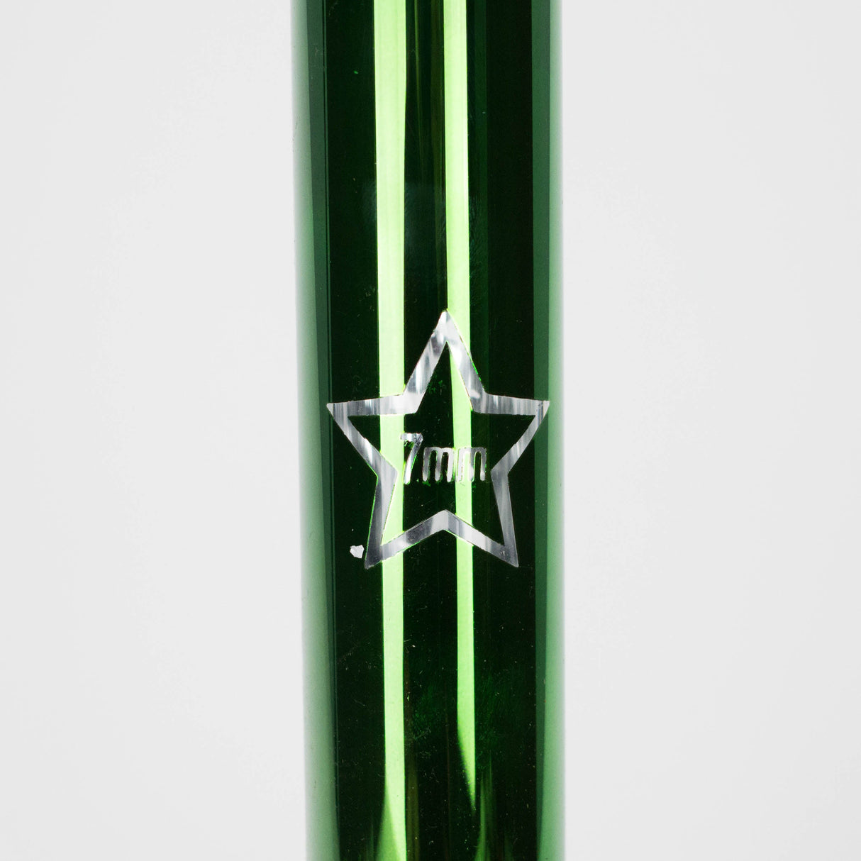 SPARK | 18" 7 mm metallic classic beaker bong [GP2049] Glass Bong ONE