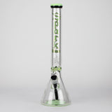 Spark | 18" 9 mm glass water bong with thick base [GP2050] Glass Bong ONE