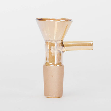 Electroplated 14mm Joint Glass Bowl ( PT1102 ) Bowl · Popper ONE Brown