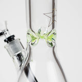 Spark | 18" 9 mm glass water bong with thick base [GP2050] Glass Bong ONE