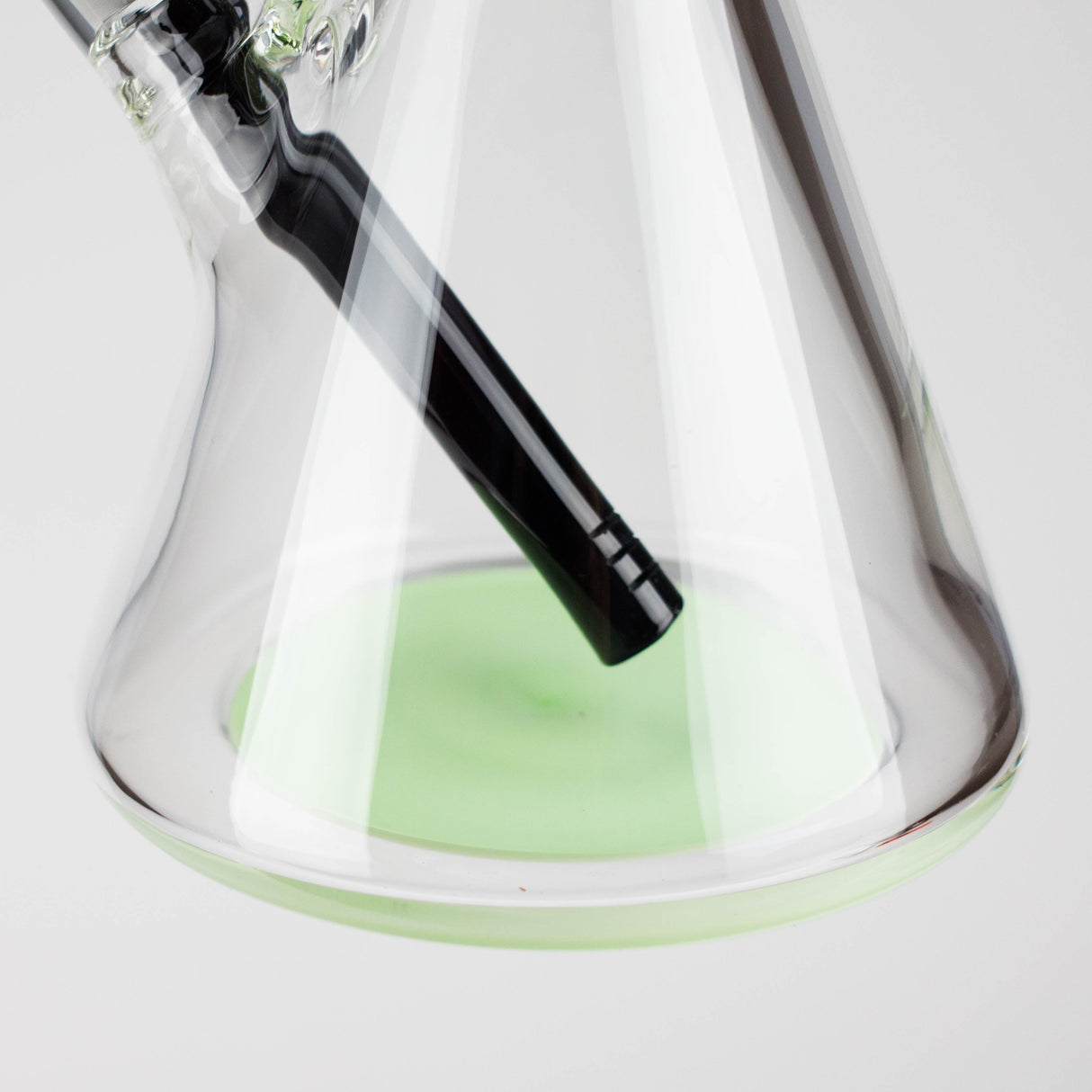 Spark | 18" 9 mm glass water bong with thick base [GP2050] Glass Bong ONE