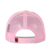 High-Crown 5-Panel Mesh Trucker Cap - Pink Hat & Toque Super Supplys Inc