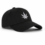 Low Crown Leaf Snapback Cap – Black Hat & Toque Super Supplys Inc