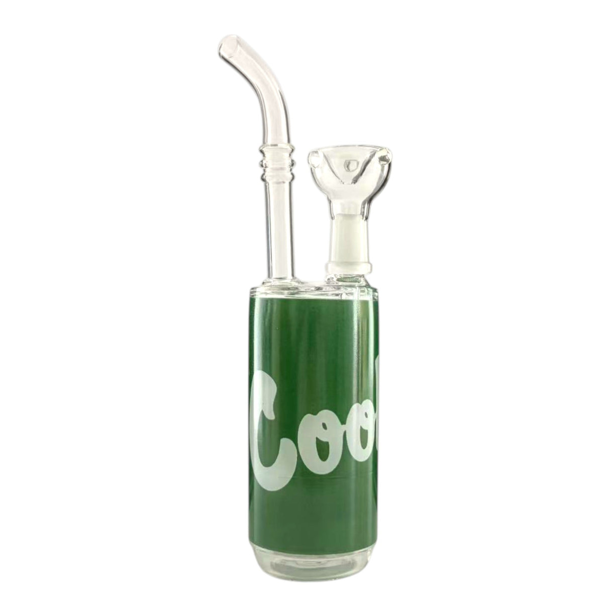 9" Mixed Glass Waterpipe with Built-In Stem – 14mm Female Bowl Glass Bong Super Supplys Inc