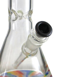 WELLCANN | 15" Heavy Duty Thick Base Beaker Rainbow Glass Bong Super Supplys Inc