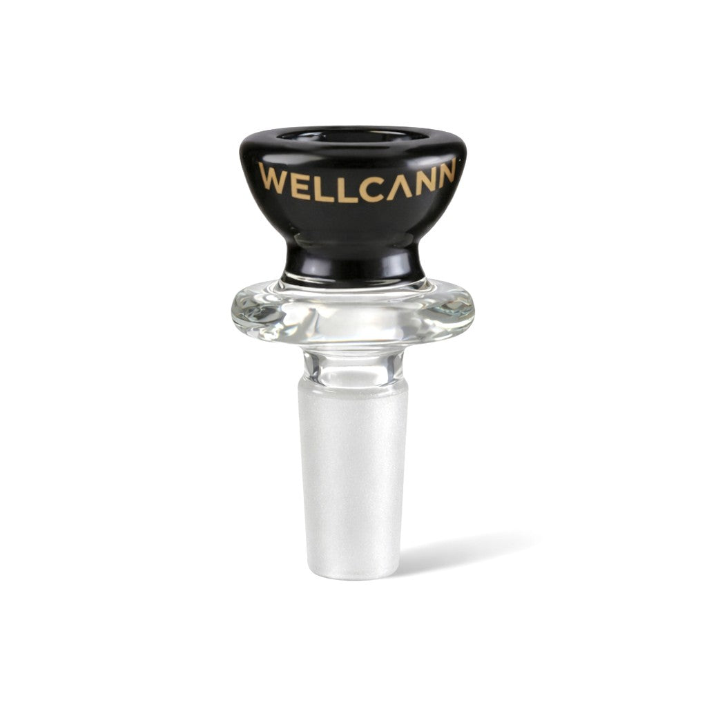 WELLCANN | 15" Heavy Duty Thick Base Beaker Black Glass Bong Super Supplys Inc