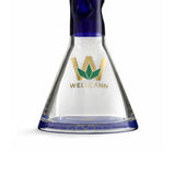 WELLCANN | 15" Thickened Base Geometric Beaker Glass Bong Glass Bong Super Supplys Inc