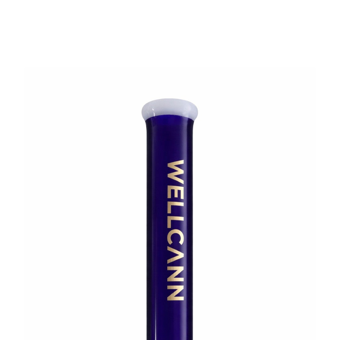 WELLCANN | 15" Thickened Base Geometric Beaker Glass Bong Glass Bong Super Supplys Inc