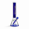 WELLCANN | 15" Thickened Base Geometric Beaker Glass Bong Glass Bong Super Supplys Inc