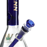 WELLCANN | 15" Thickened Base Geometric Beaker Glass Bong Glass Bong Super Supplys Inc
