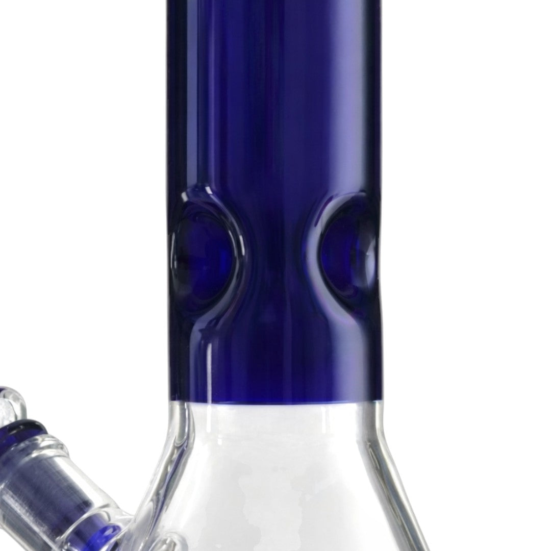 WELLCANN | 15" Thickened Base Geometric Beaker Glass Bong Glass Bong Super Supplys Inc