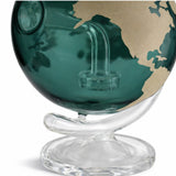 Fortune | 7.5" Globe World Map Glass Bong – 14mm Joint Glass Bong Fortune