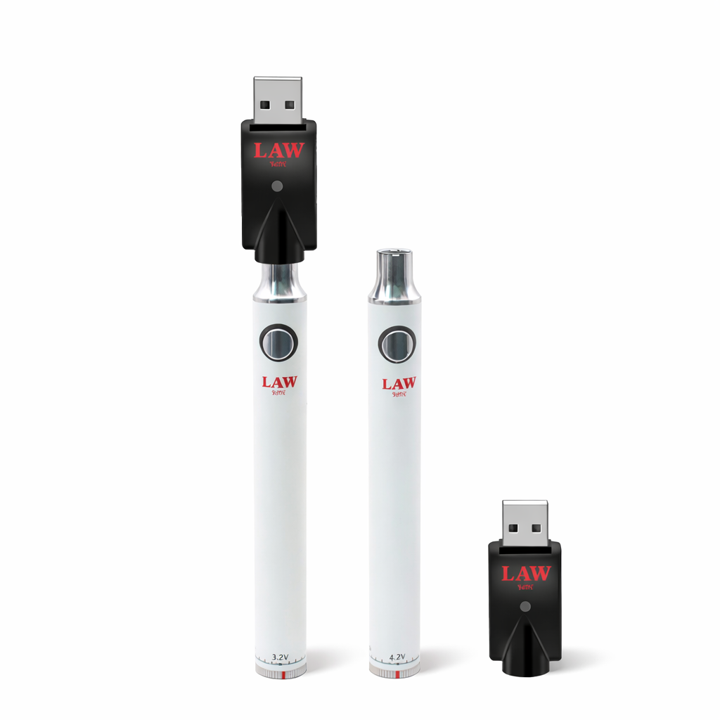 LAW | Twist 900mAh 510 Battery – Variable Voltage 510 Battery Super Supplys Inc