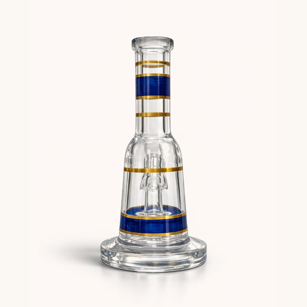 Mini Crown 6” Circ Perc Glass Bong Glass Rig Super Supplys Inc