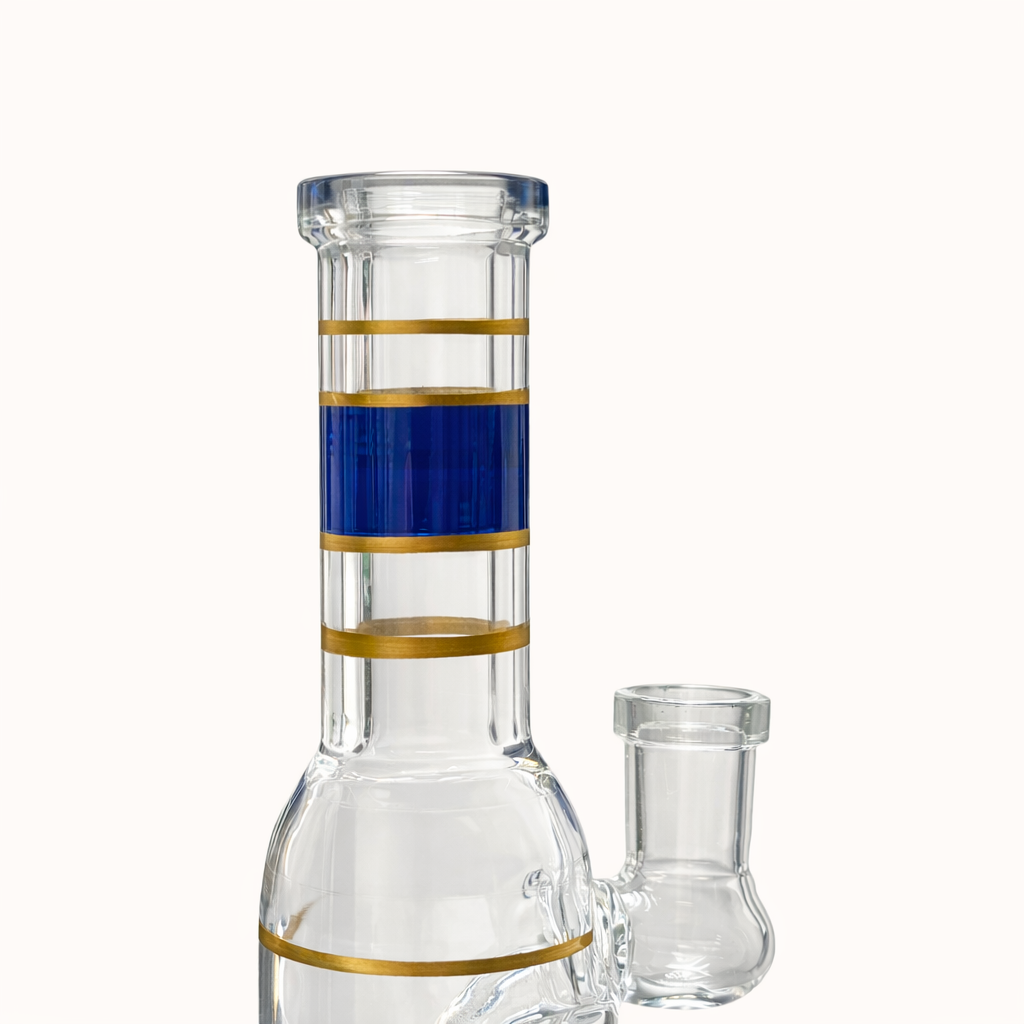 Mini Crown 6” Circ Perc Glass Bong Glass Rig Super Supplys Inc