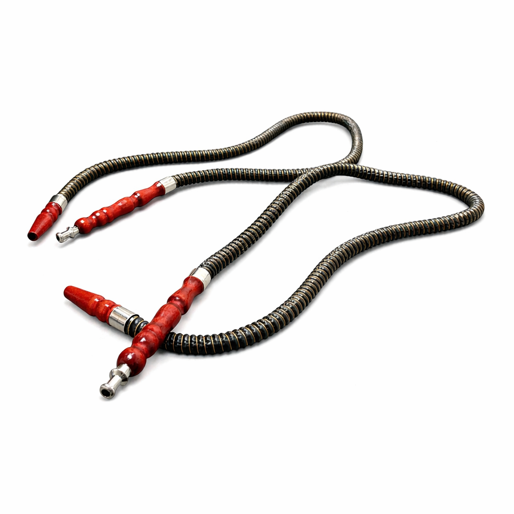 18" Traditional Dual Hose Glass Hookah – Classic Engraved Design Hookah Super Supplys Inc