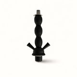 18" Dual-Hose Iridescent Glass Hookah Hookah Super Supplys Inc