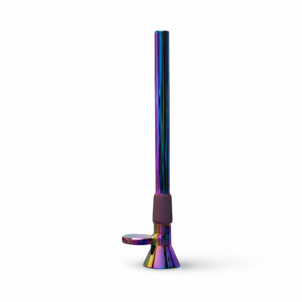 Fortune | 8″ Electroplated Revolver Waterpipe Glass Bong Fortune