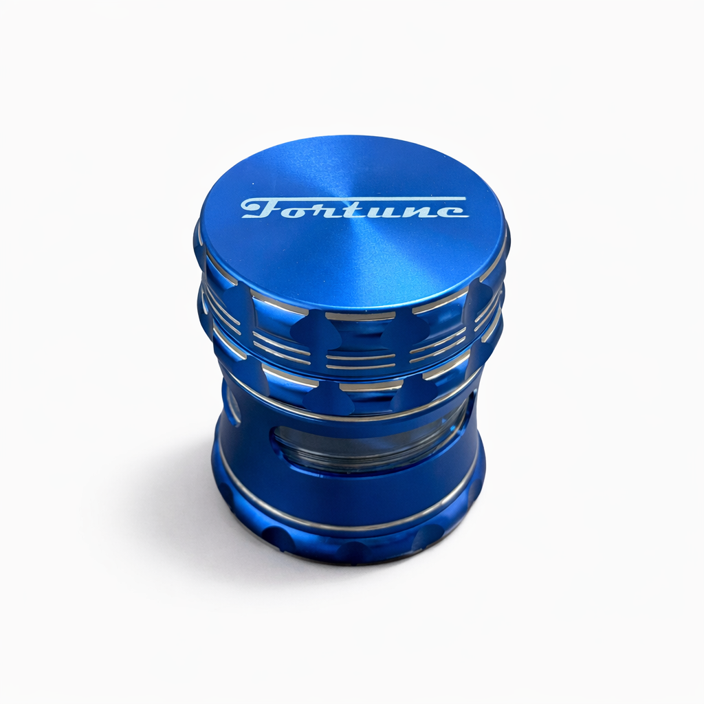 Fortune | 4 Parts 60mm x 65mm Aluminum Grinder Regular Grinder Fortune Blue