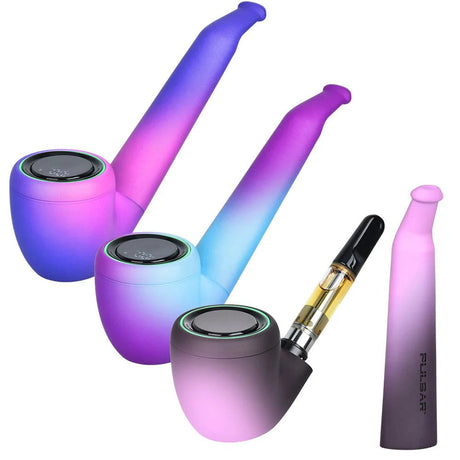 Pulsar | 510 DL Pipe Thermo Series Cartridge Vape - 650mAh/ 6ct Assorted Display 510 Battery Smoking Cat Distribution(S)