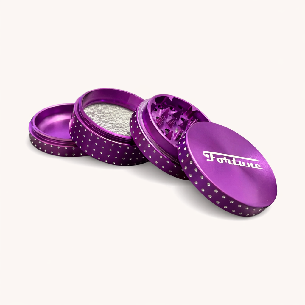 Fortune | 4-Part Aluminum Grinder – 62mm x 48mm Regular Grinder Fortune