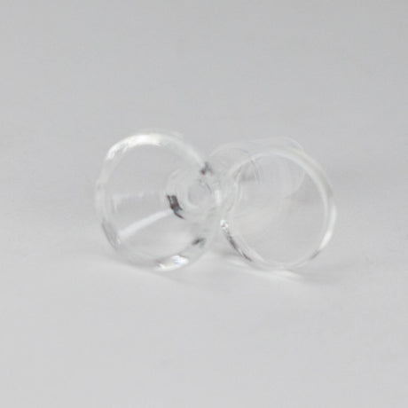 Clear Thick Glass Bowl – 14mm Joint, Round Handle (Pack of 100) Bowl · Popper 777 Smoke