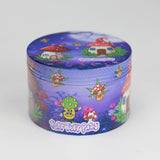 2.5" Mushroom Design Metal Grinder – 4 Layers (Box of 6)