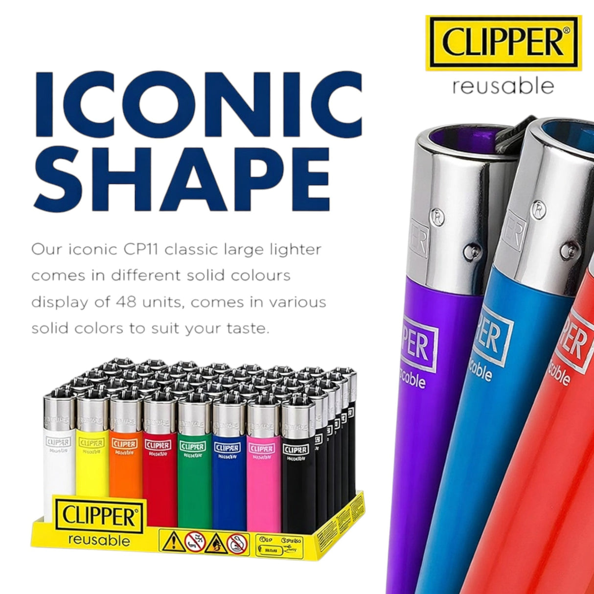 Clipper | CP11 Classic Reusable Lighters