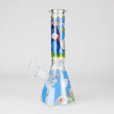 10" Cute Animals Design Glass Beaker Bong