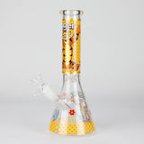 10" Cute Animals Design Glass Beaker Bong