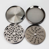 Zinc Gun Metal HIT Grinder 100mm 4pts Regular Grinder NIBO Distribution