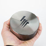 Zinc Gun Metal HIT Grinder 100mm 4pts Regular Grinder NIBO Distribution