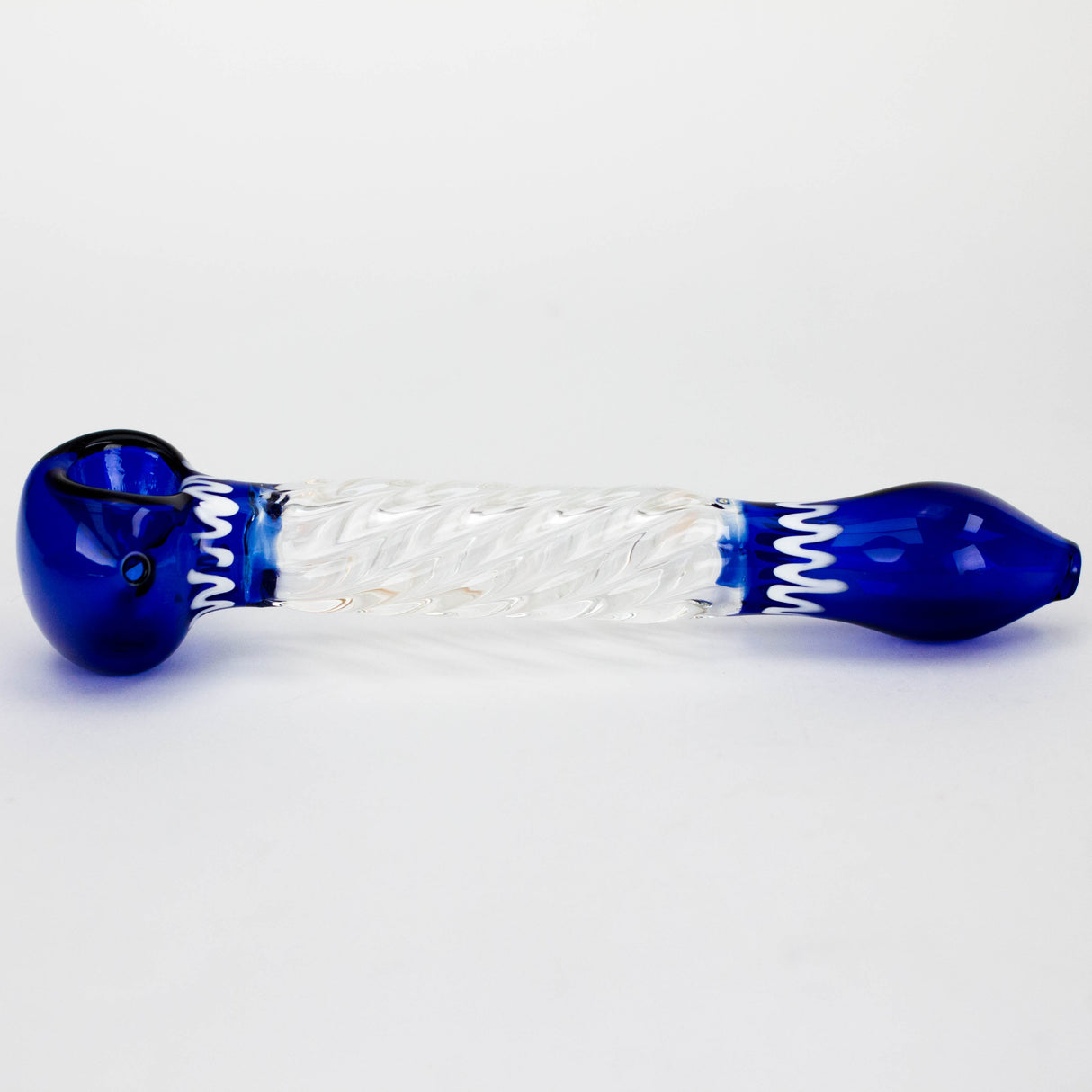 Straight Crystal Pipe 7" - Assorted Color Glass Pipe NIBO Distribution