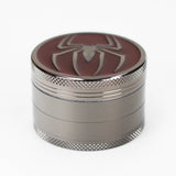 Spider Gun Metal Grinder 52mm 4 parts Box of 12 Display Pack NIBO Distribution