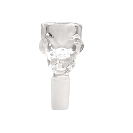 14mm Joint Skull Design Male Bowls Bowl · Popper Super Supplys Inc Clear