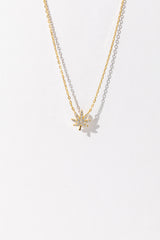 18K GOLD CANNABIS LEAF NECKLACE Jewelry The Kush Girls
