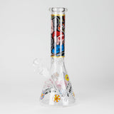 10" Companion Design Glass Beaker Bong Glass Bong 777 Smoke Design4