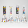 10" Companion Design Glass Beaker Bong Glass Bong 777 Smoke