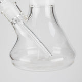 Z14" Glass Bong with Mosaic Art Design - 7mm Thick Glass Bong 777 Smoke