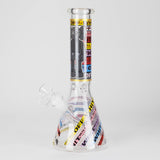 10" Companion Design Glass Beaker Bong Glass Bong 777 Smoke Design1