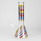 10" Companion Design Glass Beaker Bong Glass Bong 777 Smoke
