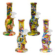 8.5" Assorted Comic Graphic Silicone Bong Resin · Silicone · Plastic Bong Maple Craft Inc