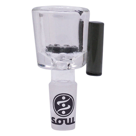 Soul Glass | Handled Vessel Bowl 14mm Bowl · Popper Maple Craft Inc Black