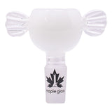 Maple Glass | Ethereal Wings Bowl 14mm Bowl · Popper Maple Craft Inc White