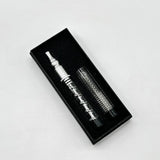 Metal Twisty Glass Blunt - Pen pipes Dab Rigs One Hitter 3 in 1 Blunt NIBO Distribution SILVER