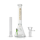 Fortune | 18" Beaker Bong – 7mm w/ Lighter Holder Glass Bong Fortune