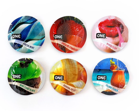 ONE | Condoms FlavorWaves - 10pk per order Condom JAL